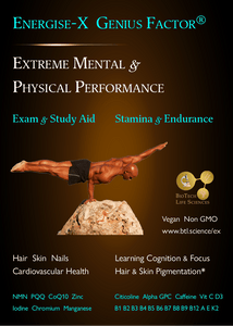 Energise X -  Maximum Performance - Minimum Effort - Reduce Tiredness. Excellent Hair Skin Nails & Bones - Ladies