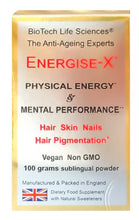 Load image into Gallery viewer, Energise-X Drink & Sublingual Powder, NAD+ NMN CoQ10 Vitamins - Increase Energy, Reduce Fatigue - Anti-Ageing