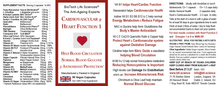 Load image into Gallery viewer, Heart Cardiovascular 1 -  Help Blood Circulation Normal Blood Glucose + Antioxidant Protection