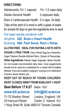 Load image into Gallery viewer, IQ1 Memory Plus Learning - Feel Sharp - Clarity & Concentration - Menopause Support - Ladies