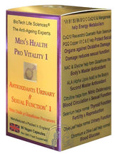 Load image into Gallery viewer, Prostate Vitality 1: Sexual & Urinary Function + Fertility - Protect Sexual Organs against Oxidative Damage