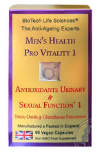 Load image into Gallery viewer, Prostate Vitality 1: Sexual & Urinary Function + Fertility - Protect Sexual Organs against Oxidative Damage