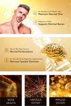 Load image into Gallery viewer, FEEL GREAT Energise 1 - Increase Energy, Brain & Heart Health - Hair Skin Fertility & Menopause - 1,000 mg NMN CoQ10 Magnesium All Vitamins & Minerals