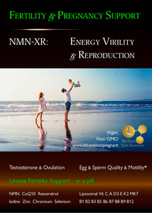 FEEL ALIVE - NMN-XR - Virility Fertility Pregnancy & Nursing Support Increase Energy - Unisex - NMN Resveratrol + Vitamins