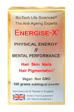 Load image into Gallery viewer, Energise-X Drink &amp; Sublingual Powder, NAD+ NMN CoQ10 Vitamins - Increase Energy, Reduce Fatigue - Anti-Ageing
