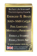 Load image into Gallery viewer, Energise-X Drink &amp; Sublingual Powder, NAD+ NMN CoQ10 Vitamins - Increase Energy, Reduce Fatigue - Anti-Ageing
