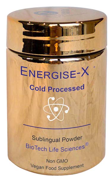 Energise-X NAD+ NMN CoQ10 Drink & Sublingual Powder - Maximum Performance - Increase Energy, Reduce Fatigue & Help Nervous System & Immune System Function