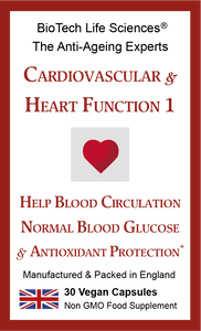 Heart Cardiovascular 1 -  Help Blood Circulation Normal Blood Glucose + Antioxidant Protection