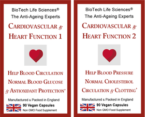 Heart Cardiovascular 2 -  Help Blood Pressure, Healthy Cholesterol, Circulation & Clotting