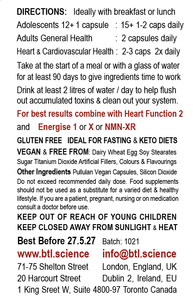 Cardiovascular Heart Function 1 -  Help Blood Circulation Normal Blood Glucose + Antioxidant Protection