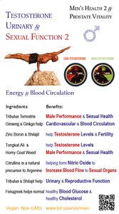 Prostate Vitality 2: Testosterone, Libido Virility, Sexual & Heart Health