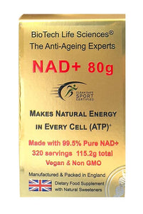 NAD+ NMN Resveratrol Drink & Sublingual Powder - Pharmaceutical Purity >99.5
