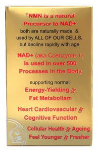 NAD+ NMN Resveratrol Drink & Sublingual Powder - Pharmaceutical Purity >99.5