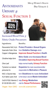 Pro Vitality 1: Fertility, Peri & Menopause - Protect Sexual Organs against Oxidative Damage - Unisex