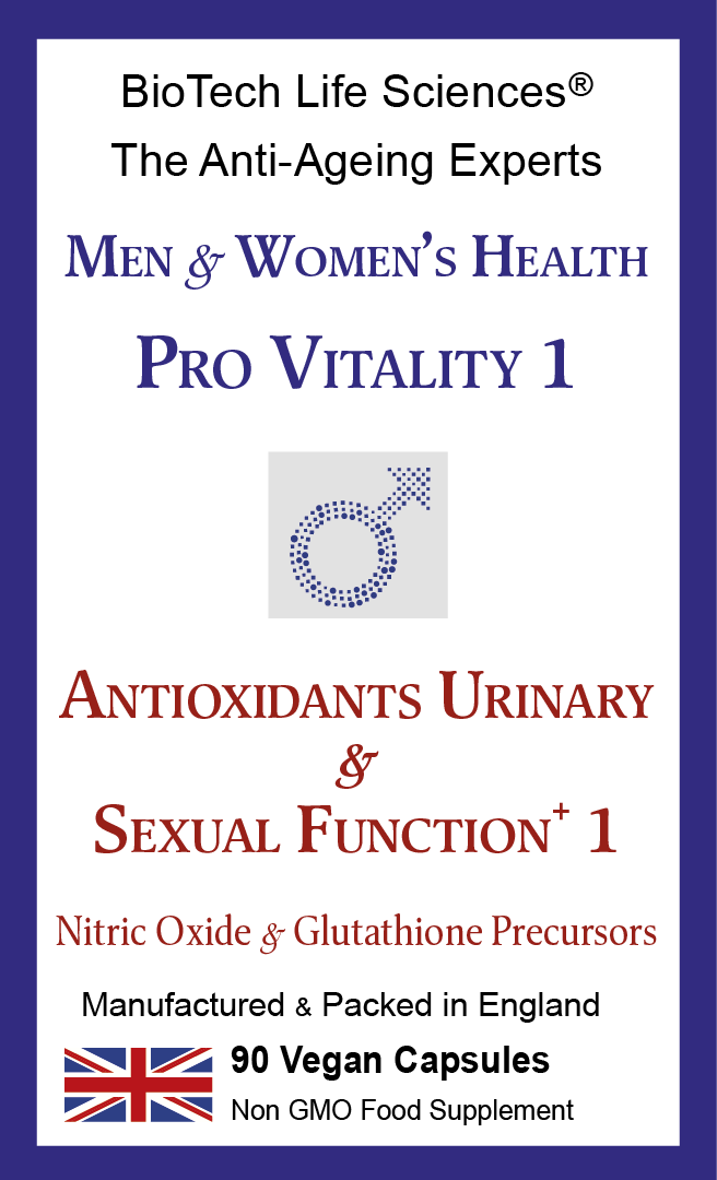 Pro Vitality 1: Fertility, Peri & Menopause - Protect Sexual Organs against Oxidative Damage - Unisex