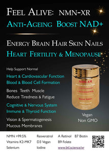 Anti-Ageing Gift Sets: FEEL GREAT, FEEL GOOD, FEEL ALIVE & Memory Plus  Energise 1 NMN-XR Resveratrol