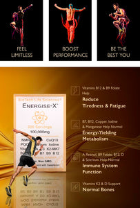 Superb Performance & Energy Professional Gift Set – Energy Metabolism, Reduce Tiredness & Fatigue, Help Nervous System & Immune System Function