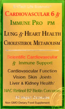 Load image into Gallery viewer, Cardio Immune 6 - Lung Liver &amp; Heart Health + Cholesterol Metabolism
