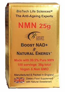NAD+ NMN Drink & Sublingual Powder - Pharmaceutical Purity >99.5% Supplements