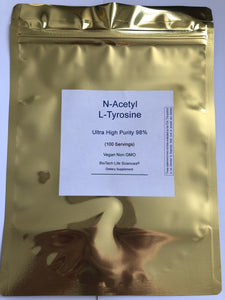 Ultra High Purity N-Acetyl L-Tyrosine Powder - 98%+ Highly Purified for Increased Bioavailability BioTech Life Sciences 